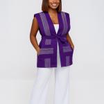 Wura Essence — Afro-Chic in Violet Weave Assoke