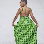 Robe Zamar Émeraude — Élégance tissée de foi