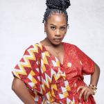 Sika Rouge — Red-Gold Batik Caftan